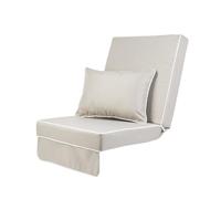 Alfresia Swing Seat Replacement Cushion with Back Rest, Luxury Style Thick Padded Garden Swing Cushion, 100% Water-Resistant Polyester, Cushion Only (Frame Not Included)