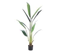 Alfresia Tall Artificial Plant - Large Decorative Wide Leaf Style Fake Plant, Suitable for Office, Conservatory or Patio, 170cm, Interior or Exterior, Green