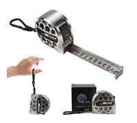 Alftek Stainless Steel Tape Measure 5 Metre, Laser Scale Tape Measure, Retractable Hollow Measuring Tape Industrial Grade Rust and Corrosion Resistant Steel Tape (5m 19mm)