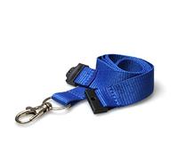 ALG ID Cards | 20mm Neck Lanyard with Safety Breakaway and Metal Trigger Clip (Blue) (5)