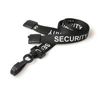 ALG ID Cards | Black Pre-Printed Security Lanyard with Safety Breakaway (10)