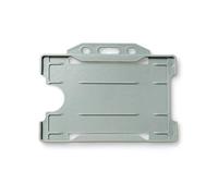 ALG ID Cards - Single Identity Card Pass Badge Holder (Grey)