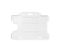 ALG ID Cards - Single Identity Card Pass Badge Holder (White)