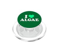 Alga Heart Funny Cute C02 Sequestration Bioremediation Fan PopSockets PopGrip for MagSafe
