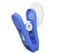 Algae Clip for Fish - 6.8 x 2.3 x 3.5 cm PP Veggie Food Holder with Suction Cup | Food Clip for Saltwater and Freshwater Fish, Aquatic Plants and Aquarium Feeding