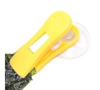 Algae Clip Holder - Plants Suction Cups, Practical Algae Clip Holder | Dependable Fish Tank Aquarium Accessories, Air linee Tube Holder Clips Clear Clamps For Fridge Aquarium Bathroom Kitchen officee
