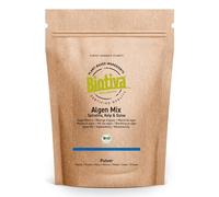 Algae Mix Organic 150g Powder - Dulse Kelp Spirulina - Algae Mixture from Organic Farming - Bottled and Controlled in Germany - Biotiva