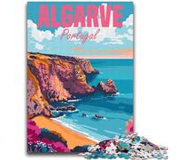 Algarve Coast Portugal Puzzles for Adults And Teenagers, for Age 14+ Fun Games Fun Activities at Home, Birthday Gifts, Travel Gifts 2000pcs(70x100cm)