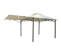 Algarve Garden Gazebo by Royalcraft with a 3 x 3M Grey Canopy