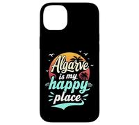 Algarve Is My Happy Place Travel Vacation Saying Portugal Case for iPhone 14 Plus