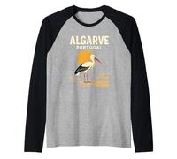 Algarve Portugal Sunset Raglan Baseball Tee