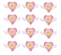 Algasan Cute Heart Adhesive Cloud Shaped Decor Wall Hooks No Drill Self-Adhesive Metal Hooks, Aesthetic Room Decor for Bedroom & Dorm (White+Pink2)