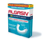 Algasiv Adesivo Per Protesi Dentaria Inferiore, 30 Adesivi