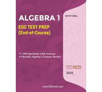 ALGEBRA 1 REVIEW AND WORKBOOK: 1155 ALGEBRA Questions with Answers: 21 (555 Math Books Series)