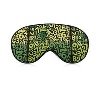 Algebra Abstract Pattern Eye Sleep Mask,Super Soft Eye Masks with Adjustable Strap,Ultimate Sleeping Aid,Blindfold,Relax & Relieve Your Fatigue,Puffy Eyes