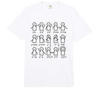 Algebra Dance Funny Graph Figures Math Equation Comfort Colors Adult Heavyweight T-Shirt