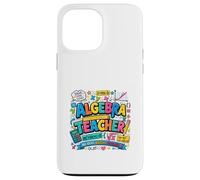 Algebra Educator Math Inspiration Colorful Design Case for iPhone 13 Pro Max