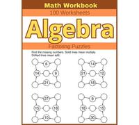 Algebra Factoring Puzzles Math Workbook 100 Worksheets: Engaging Factoring Puzzles for Strengthening Quadratic Equation Skills