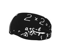 Algebra Geometry Abstract MathHair Bands for Men Woman Headband Running Headband Sweat Wicking Gym