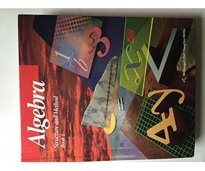Algebra Structure & Method Book 1