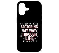 Algebra Teacher Mathematician Subject Mathematics Math Case for iPhone 17