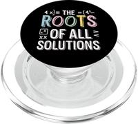 Algebra Teacher Mathematician Subject Mathematics Math PopSockets PopGrip for MagSafe