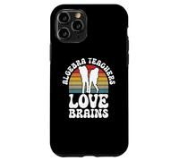 Algebra Teachers Love Brains Funny Halloween Teacher Case for iPhone 11 Pro