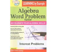 Algebra Word Problem Tutor: Interest Problems [DVD] [Region 1] [US Import] [NTSC]