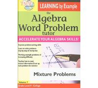 Algebra Word Problem Tutor: Mixture Problems [DVD] [Region 1] [US Import] [NTSC]
