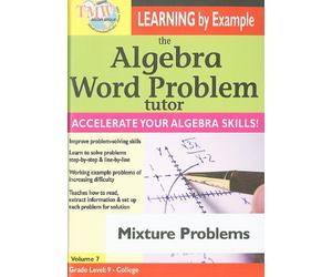 Algebra Word Problem Tutor: Mixture Problems [DVD] [Region 1] [US Import] [NTSC]