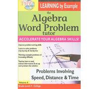 Algebra Word Problem Tutor: Speed Distance & Time [DVD] [Region 1] [US Import] [NTSC]