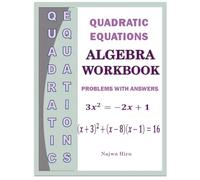 Algebra Workbook Quadratic Equations