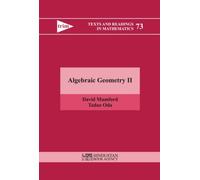 Algebraic Geometry II