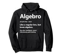 Algebro Definition Funny Math Lover Algebra Teacher Student Pullover Hoodie