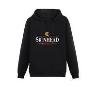 algem Trojan Skinhead Anti-Social Mens Hoody - Skinhead Clothing Oi! Ska Cocksparrer 1969 Size 3XL Black