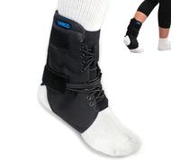 Algeos Darco Adjustable Ankle Brace - Premium Sport Ankle Support for Mild Injuries, Prevents Further Damage, Fits Both Left and Right Foot, with Lateral and Medial Stays - Ankle Braces