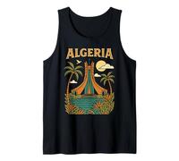 Algeria Alger l'algérie Les Algériens DZ Algérien Bled Retro Tank Top