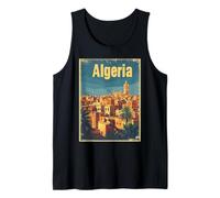 Algeria Algérie Alger Les Algériens DZ Algérien Bled Retro Tank Top