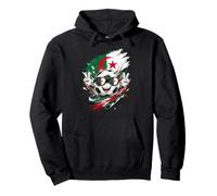 Algeria Flag Kids Algerian Cartoon Pullover Hoodie