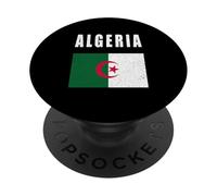Algeria Flag Patriotic Algerian Pride Happy Independence Day PopSockets Adhesive PopGrip