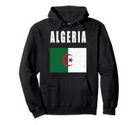 Algeria Flag Patriotic Algerian Pride Happy Independence Day Pullover Hoodie