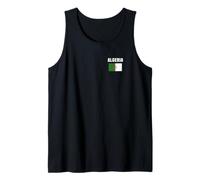 Algeria Flag Pocket Design Algerian Pride Jersey Tank Top