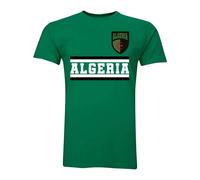Algeria Men's Personalised Core Football Country T-Shirt in Green | Size: Medium Algeria Green M