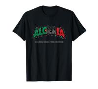 Algeria ONE Two Three Viva L Algerie Soccer Fan Shirt 2026 T-Shirt