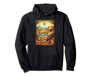 Algeria Retro Vintage North African Art men women Algerian Pullover Hoodie