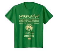 Algeria Tee Shirt Algerian Passport T-Shirt