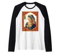 Algerian Woman Moorish DZ Raglan Baseball Tee