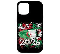 Algérie ALG 26 Fan Paint Splash Algerian Flag Graffiti Art Case for iPhone 12/12 Pro