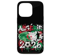 Algérie ALG 26 Fan Paint Splash Algerian Flag Graffiti Art Case for iPhone 13 Pro