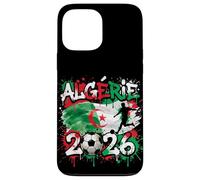 Algérie ALG 26 Fan Paint Splash Algerian Flag Graffiti Art Case for iPhone 13 Pro Max